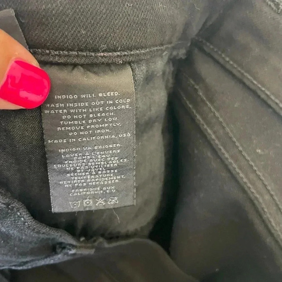 Jbrand black denim - Picture 5 of 9